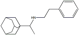 [1-(adamantan-1-yl)ethyl](2-phenylethyl)amine 结构式