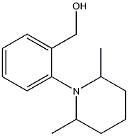 [2-(2,6-dimethylpiperidin-1-yl)phenyl]methanol 结构式
