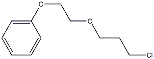 [2-(3-chloropropoxy)ethoxy]benzene 结构式