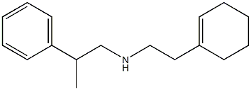 [2-(cyclohex-1-en-1-yl)ethyl](2-phenylpropyl)amine 结构式