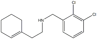 [2-(cyclohex-1-en-1-yl)ethyl][(2,3-dichlorophenyl)methyl]amine 结构式