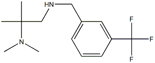 [2-(dimethylamino)-2-methylpropyl]({[3-(trifluoromethyl)phenyl]methyl})amine 结构式