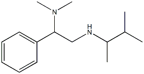 [2-(dimethylamino)-2-phenylethyl](3-methylbutan-2-yl)amine 结构式