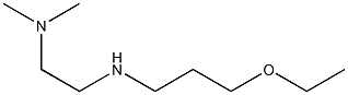 [2-(dimethylamino)ethyl](3-ethoxypropyl)amine 结构式