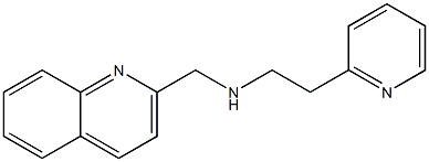 [2-(pyridin-2-yl)ethyl](quinolin-2-ylmethyl)amine 结构式