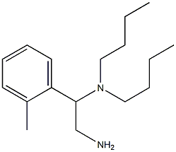 [2-amino-1-(2-methylphenyl)ethyl]dibutylamine 结构式