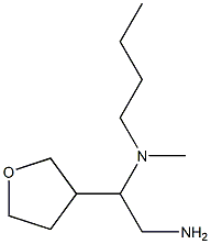 [2-amino-1-(oxolan-3-yl)ethyl](butyl)methylamine 结构式