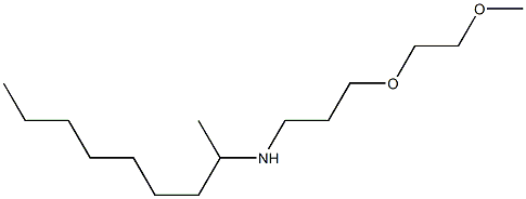 [3-(2-methoxyethoxy)propyl](nonan-2-yl)amine 结构式