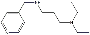 [3-(diethylamino)propyl](pyridin-4-ylmethyl)amine 结构式
