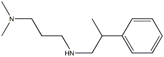 [3-(dimethylamino)propyl](2-phenylpropyl)amine 结构式