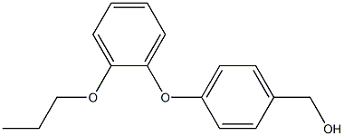 [4-(2-propoxyphenoxy)phenyl]methanol 结构式