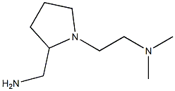 {1-[2-(dimethylamino)ethyl]pyrrolidin-2-yl}methanamine 结构式