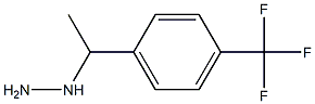 {1-[4-(trifluoromethyl)phenyl]ethyl}hydrazine 结构式