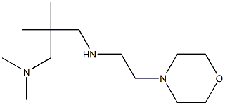 {2-[(dimethylamino)methyl]-2-methylpropyl}[2-(morpholin-4-yl)ethyl]amine 结构式