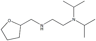 {2-[bis(propan-2-yl)amino]ethyl}(oxolan-2-ylmethyl)amine 结构式