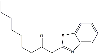 1-(1,3-benzothiazol-2-yl)nonan-2-one 结构式