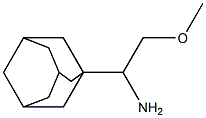 1-(1-adamantyl)-2-methoxyethanamine 结构式