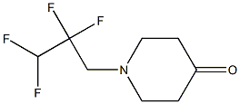 1-(2,2,3,3-tetrafluoropropyl)piperidin-4-one 结构式