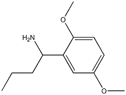 1-(2,5-dimethoxyphenyl)butan-1-amine 结构式