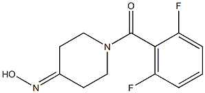 1-(2,6-difluorobenzoyl)piperidin-4-one oxime 结构式