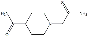 1-(2-amino-2-thioxoethyl)piperidine-4-carboxamide 结构式