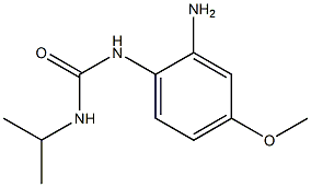 1-(2-amino-4-methoxyphenyl)-3-propan-2-ylurea 结构式