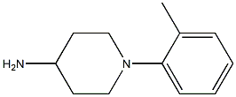 1-(2-methylphenyl)piperidin-4-amine 结构式