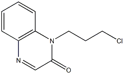 1-(3-chloropropyl)-1,2-dihydroquinoxalin-2-one 结构式