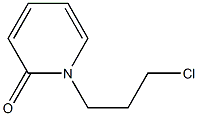 1-(3-chloropropyl)pyridin-2(1H)-one 结构式