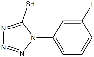 1-(3-iodophenyl)-1H-1,2,3,4-tetrazole-5-thiol 结构式