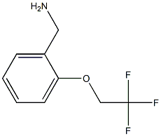 1-[2-(2,2,2-trifluoroethoxy)phenyl]methanamine 结构式