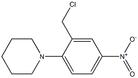 1-[2-(chloromethyl)-4-nitrophenyl]piperidine 结构式