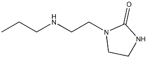 1-[2-(propylamino)ethyl]imidazolidin-2-one 结构式