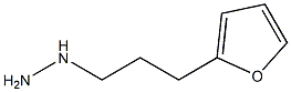 1-[3-(furan-2-yl)propyl]hydrazine 结构式