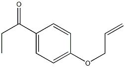 1-[4-(allyloxy)phenyl]propan-1-one 结构式