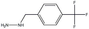 1-{[4-(trifluoromethyl)phenyl]methyl}hydrazine 结构式