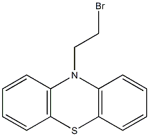 10-(2-bromoethyl)-10H-phenothiazine 结构式