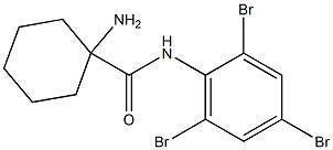 1-amino-N-(2,4,6-tribromophenyl)cyclohexane-1-carboxamide 结构式