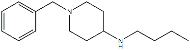 1-benzyl-N-butylpiperidin-4-amine 结构式