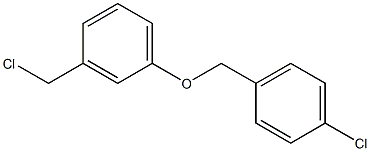 1-chloro-4-[3-(chloromethyl)phenoxymethyl]benzene 结构式