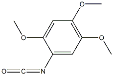 1-isocyanato-2,4,5-trimethoxybenzene 结构式