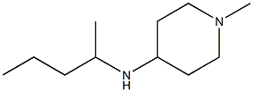 1-methyl-N-(pentan-2-yl)piperidin-4-amine 结构式