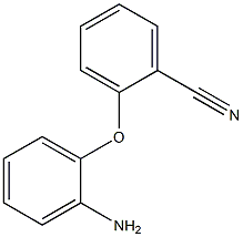 2-(2-aminophenoxy)benzonitrile 结构式