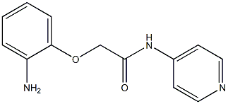 2-(2-aminophenoxy)-N-pyridin-4-ylacetamide 结构式