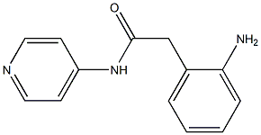 2-(2-aminophenyl)-N-pyridin-4-ylacetamide 结构式