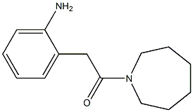 2-(2-azepan-1-yl-2-oxoethyl)aniline 结构式