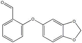 2-(2H-1,3-benzodioxol-5-yloxy)benzaldehyde 结构式