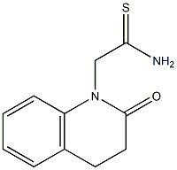 2-(2-oxo-3,4-dihydroquinolin-1(2H)-yl)ethanethioamide 结构式