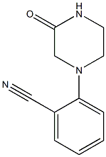 2-(3-oxopiperazin-1-yl)benzonitrile 结构式