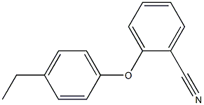 2-(4-ethylphenoxy)benzonitrile 结构式